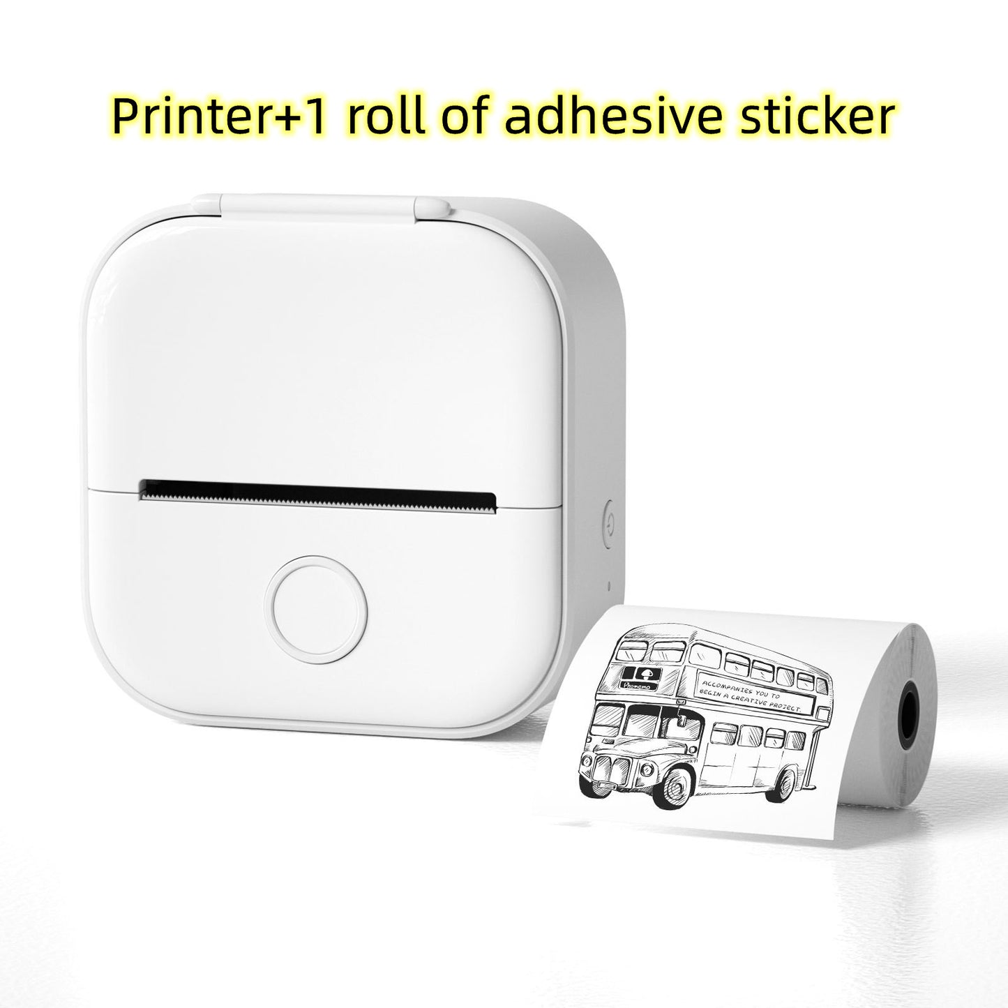 Mini Thermal Label Printer - Inkless