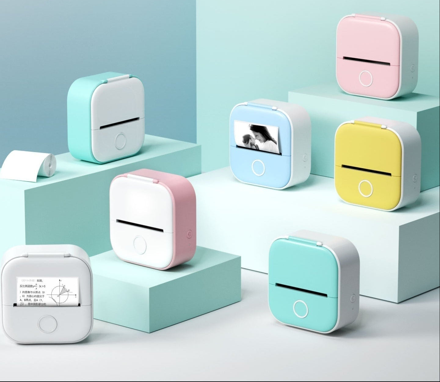 Mini Thermal Label Printer - Inkless